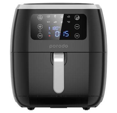 مقلاة هوائية ذكية من بورودو لايف ستايل مع خاصية التحكم بالتطبيقات، سعة 6 لتر