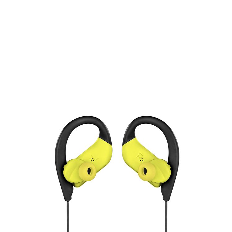 JBL Endurance Sprint Waterproof Wireless In-Ear Sport Headphones With Touch Controls, 8 Hours Playtime, Magnetic Hook Design with Hands-free Calls - Yellow Green