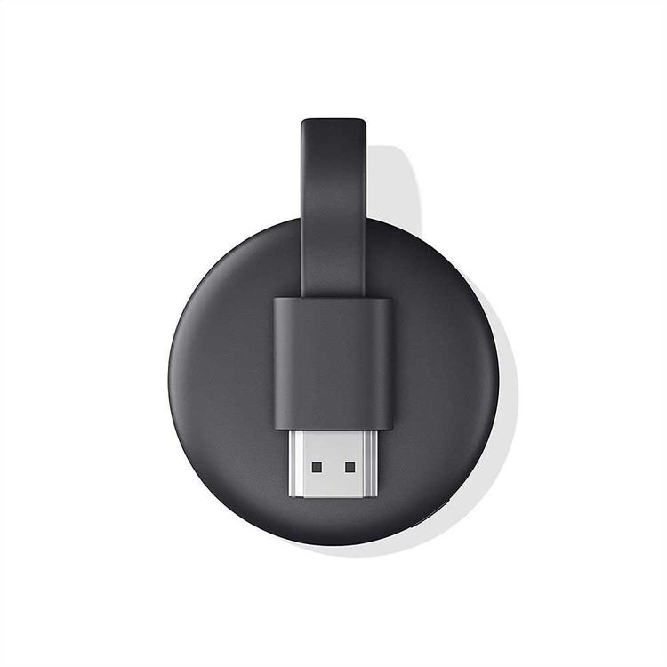 Google Chromecast 3rd Gen for Media Streaming 3pin - أسود