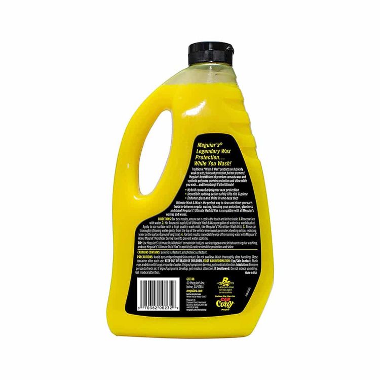 Meguiar’s Ultimate Wash & Wax, 2-in-1 Car Wash, 1400ml
