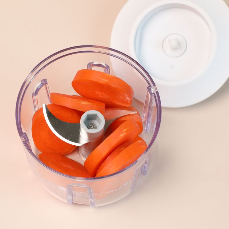 porodo لايف ستايل خلاط يدوي متعدد الوظائف قابل لإعادة الشحن 2 في 1 مع مفرمة وخافق، حماية من التيار الزائد، وظيفية لاسلكية، حماية من التفريغ الزائد، 3 أوضاع خفق، 3 أوضاع فرم، تصميم مريح، 3 مستويات سرعة، لوحة لمس LED، سعة 300 مل، تحكم باللمس - بيج