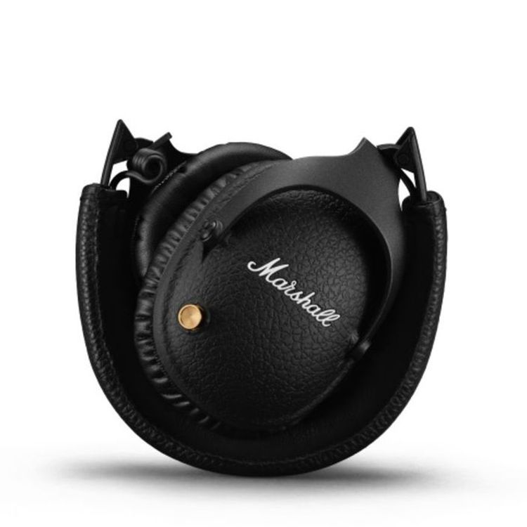Marshall Monitor II A.N.C with Iconic & Foldable Design, 30 Hours of Wireless Playtime, Multi Directional Control Knob, 2 Hours charging Time - Black