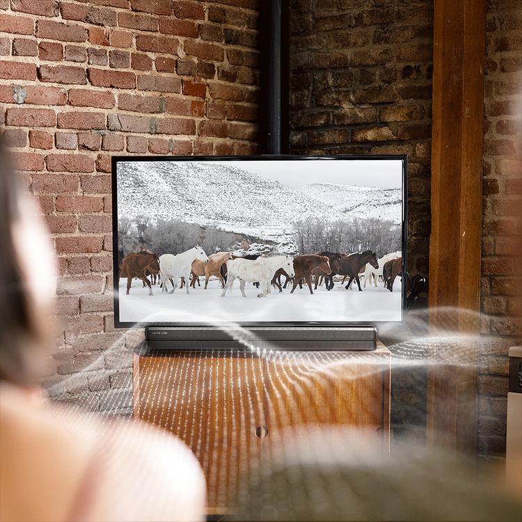 مكبر صوت ساوند بار سلكي Green Lion Cinema SP100 بقوة مقدرة 100 واط، مع جهاز تحكم عن بُعد، قنوات 2.1، إدخال بصري، جهد مقدر 110-240 فولت، إدخال HDMI (ARC)، تشغيل عبر USB - أسود