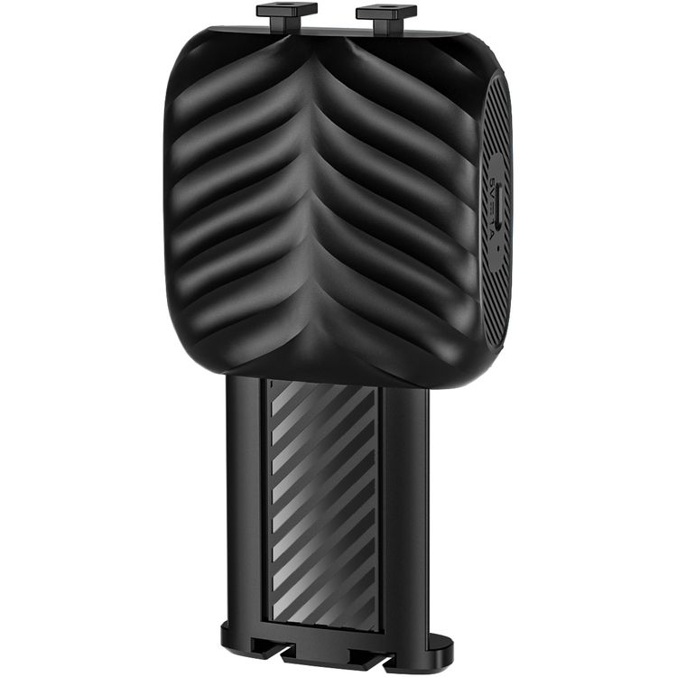 Porodo Lifestyle Clip-On Fill Light with 3 Color Temperatures, 1000mAh Battery Capacity, Up to 24 Hours Working Time, 3 RGB Lights, Wide Compatibility, 4W Power - Black