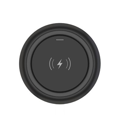 Devia Allen Series Ultra-Thin Wireless Charger V3 (15W), Fast Wireless Charger, Ultra-Slim, Soft Light, QC 2.0 Technology, 15W,Convenient, Wireless Detective Zone w/in 8mm