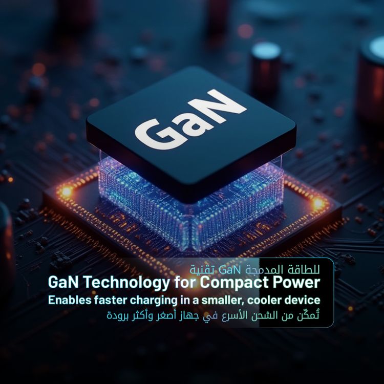 Green Lion Premium GaN UK Plug Adapter with 100W Power Delivery, PC Flame Retardant Material, Multiple Protection, USB-C & USB-A Ports, Multi-Device Charging - Gray