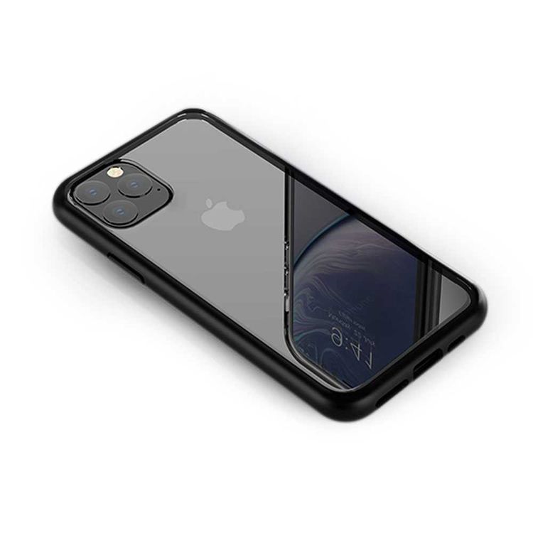 Devia New Shark4 Shockproof Case with Air Bag Anti-Falling Protection Compatible for iPhone 11 Pro Max (6.5") Scratch Resistance - 360° Full Protection Back Cover - Black