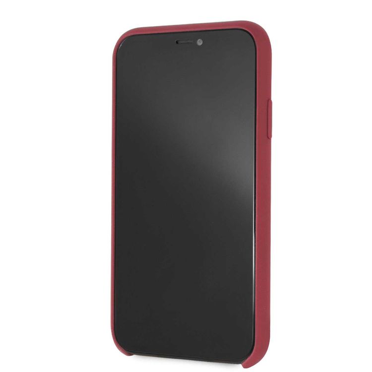 Maserati Silicone Hard Case for Apple iPhone Xr - Red