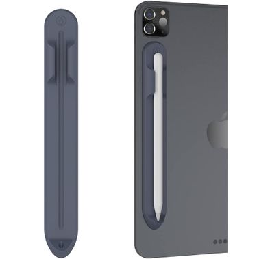 Ahastyle Silicone Holder With Magnetic, for Apple Pencil 1&2 - Midnight Blue