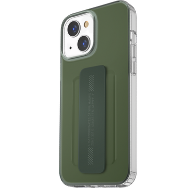 Viva Madrid Loope Shock Absorbent TPU/PC Air Pockets Case with Silicone Grip Compatible for iPhone 13 (6.1") Easy Access to All Ports, 10ft Drop Protection, Anti-Scratch Back Cover Suitable with Wireless Charging - Forest