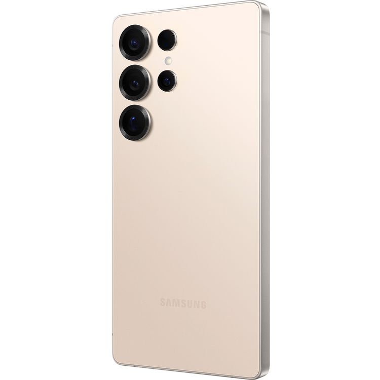 Samsung Galaxy S25 Ultra with 256GB Capacity, 6.8-inch Screen Size, Octa-Core CPU, 5G Network Technology, Rounded Design, 50MP Rear Camera, Middle East Version - Titanium Pinkgold