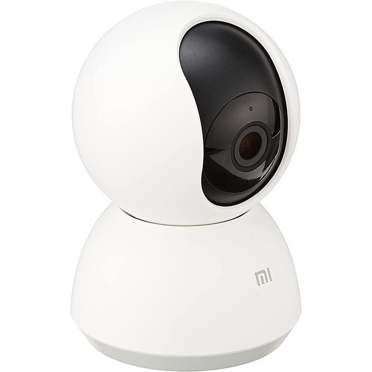 Xiaomi Mi 360° Camera (1080p) 360° Panoramic View, Full Protection, Infrared Night Vision Compatible with Android & iOS - White