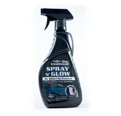 The Treatment Spray and Glow Polish