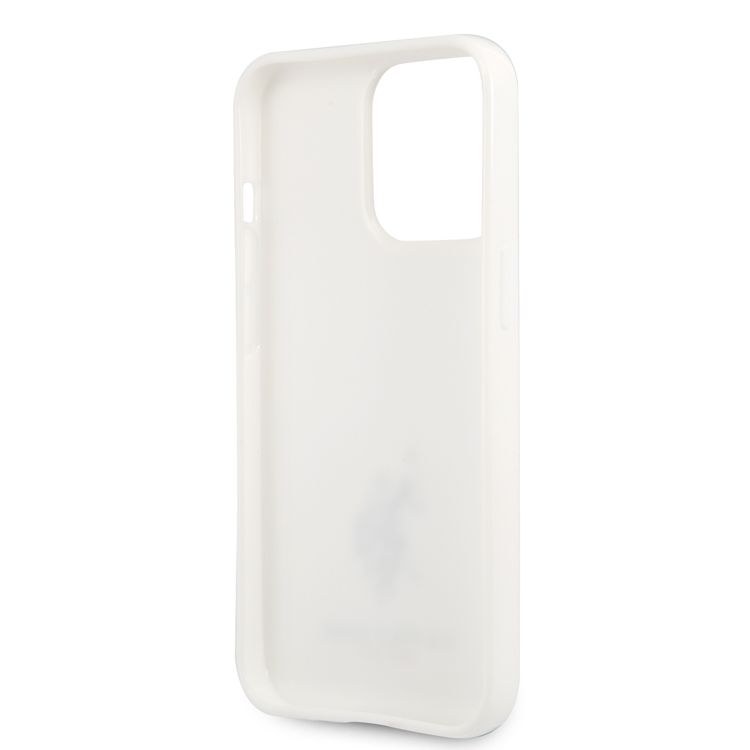 CG MOBILE U.S. Polo Assn. Full TPU Mini Horses Logo USPA Compatible for iPhone 13 Pro Max (6.7") Drop Resistant, Easy Access to All Ports, Anti-Scratch