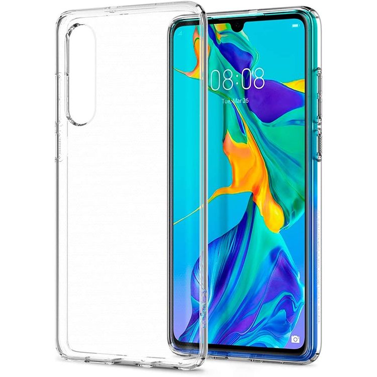 Devia Shockproof Flexible TPU Case Compatible for Huawei P30 - Wear Resistant - Anti-Scratch - Ultra Thin Durable Phone Case - Impact Protection Back Cover - Crystal Clear