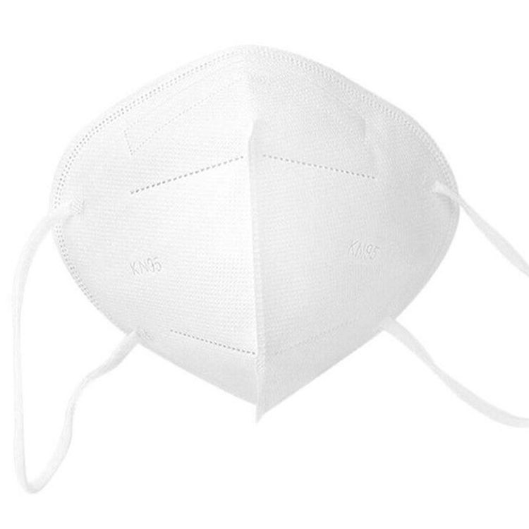 Hoco KN95 Protective Mask with 30 Pieces per Pack, Adjustable Ear Straps, 4 Protection Layers, 95% Filtration Efficiency, Non-Woven Fabric, Antibacterial & Antimicrobial - White