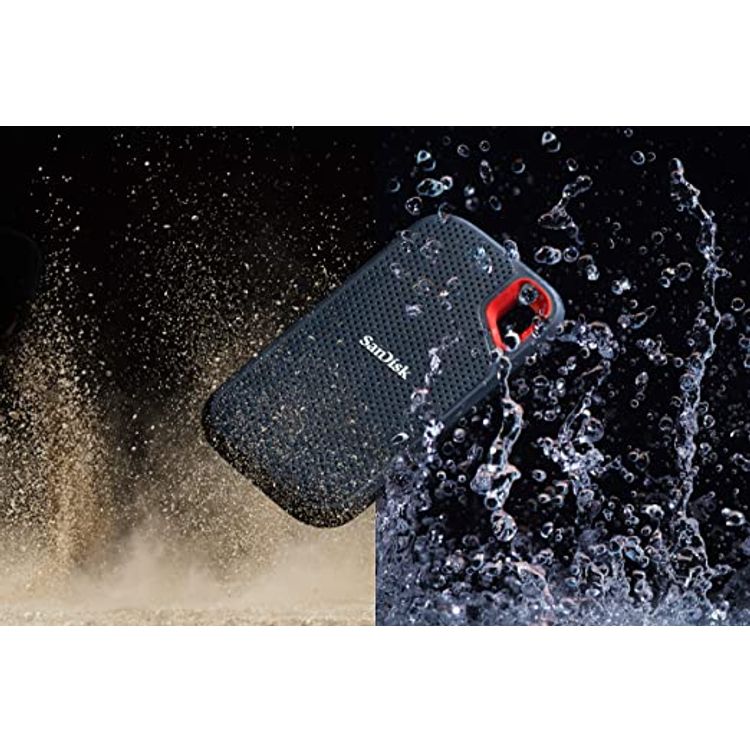 SanDisk 2TB Extreme Portable External SSD - USB-C, USB 3.1 - SDSSDE60-2T00-G25