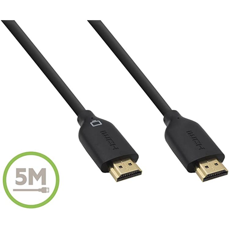 Belkin F3Y021Bt5M HDMI Cables Black, 500 Cm - Black