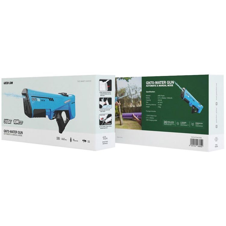 Green Lion GN70 Water Device Automatic & Manual Single Shot Mode, Leak Proof Seal, ABS Plastic Material