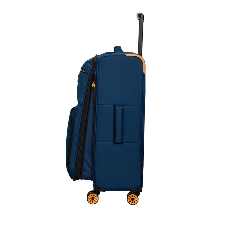 it Luggage Compartment Cabin Trolley, Lightweight Shell, Expandable Base, Spinner Wheels, TSA Lock - Dress Blues