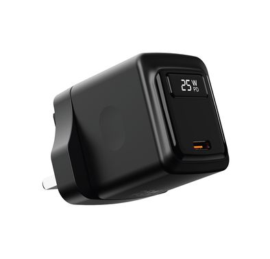 Porodo 25W Wall Charger with Single USB-C Port, High-Spee...