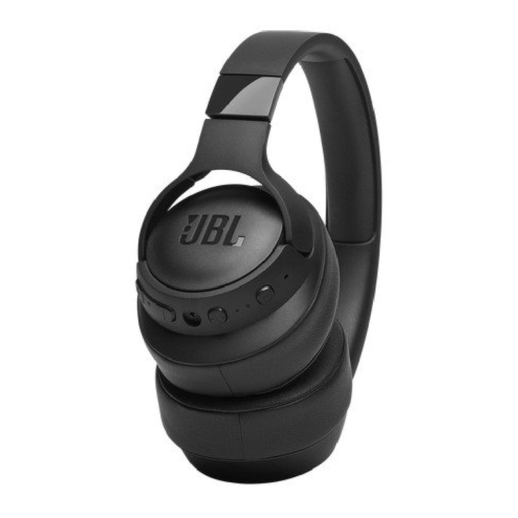 JBL T760 Wireless Bluetooth Over-Ear Headphone - Bluetooth/Wireless - Black