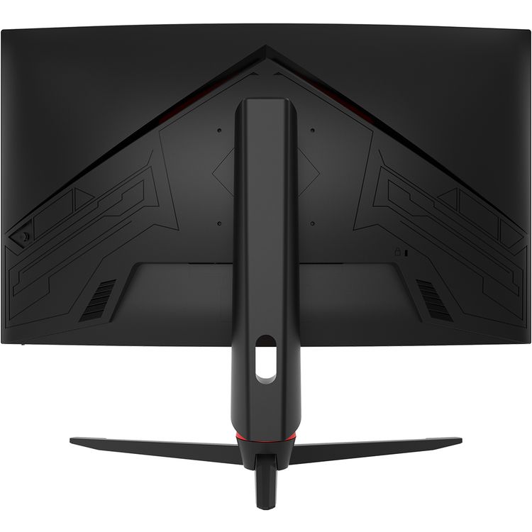 Porodo Gaming 27" 240Hz Curved Gaming Monitor Adjustable Rotating Stand - Black - 27 Inch
