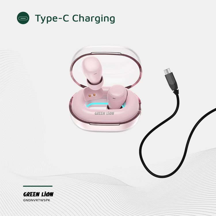 سماعات الأذن اللاسلكية الحقيقية جرين لايون دنفر