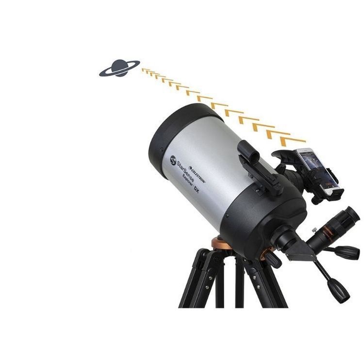 Smartphone App Enabled Schmidt Cassegrain Telescope - Celestron StarSense Explorer DX 6"