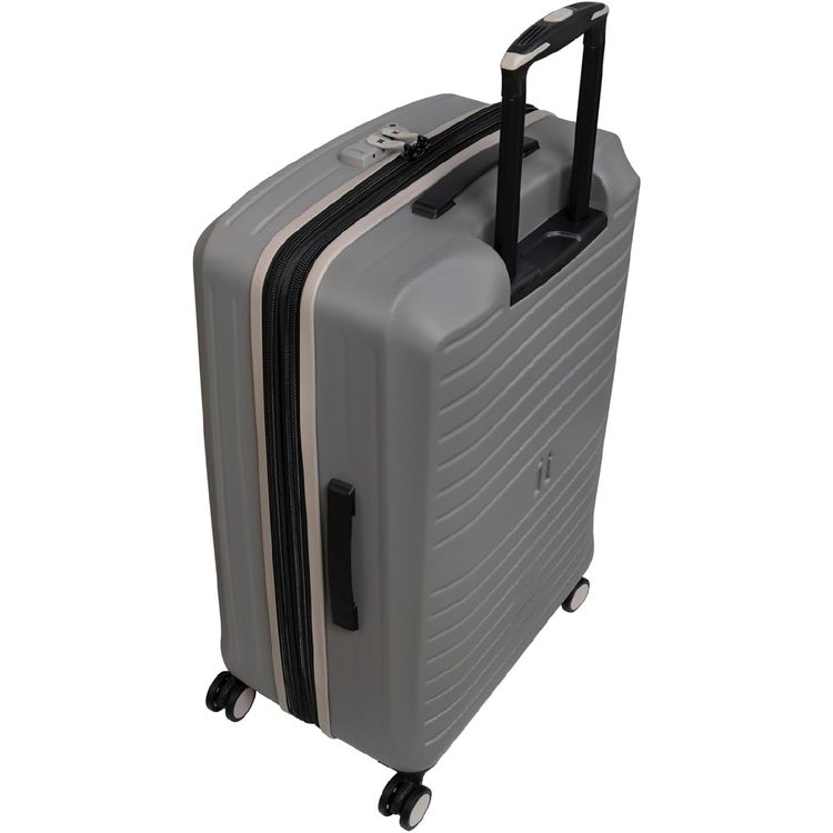 it luggage Eco-Protect Unisex ABS Hard Case, Expandable Trolley Bag with TSA Lock & 8 Spinner Wheels - Elephant Skin