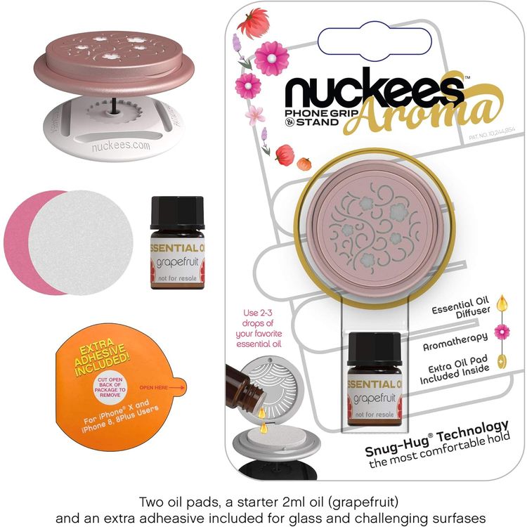 Nuckees Stand and Grip - Aroma Vines Grapefruit