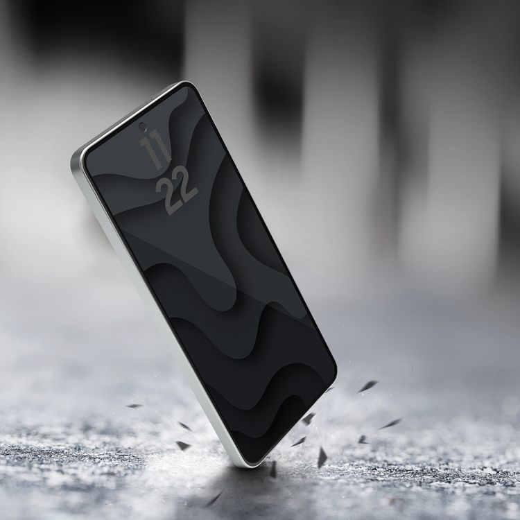 Levelo ArmorX HD Clear Glass with Full Coverage for Samsung S26 Plus, Smooth Touch Experience, Anti-Fingerprint Coating, Oleophobic Coating, 9H Scratch Resistant, Enhanced Edge Protection, 0.26mm Thickness, 4ft. | 1.2m  Drop Tested Height, 60% Transparency Rate - Black