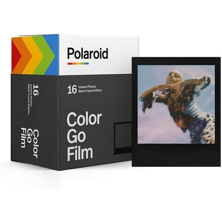 Polaroid Go Instant Mini Camera & Go Film Bundle | Black