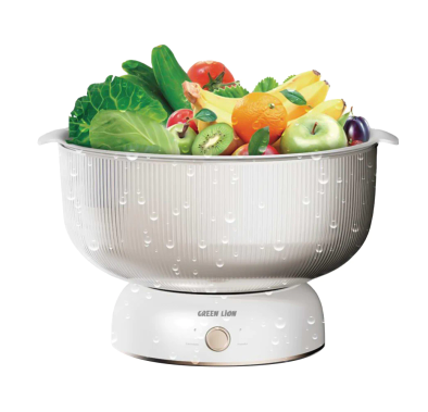 غسالة الفواكه والخضروات من جرين ليون 3.5 لتر 15 وات - أبيض