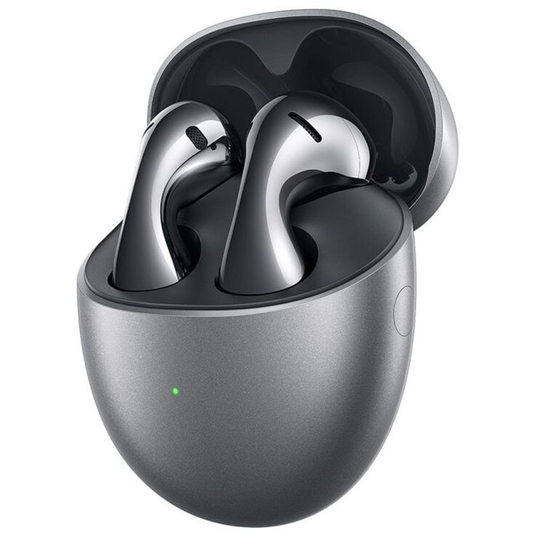 Huawei Freebuds 5 True Wireless Earbuds, Active Noise Cancelation, Up to 30 Hours Music Playback, USB Type-C Charging Port - Silver Frost