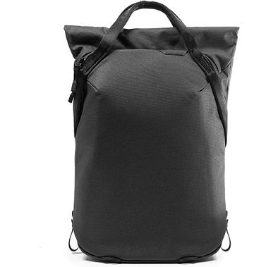 Peak Design Everyday Tote pack utility bag for laptop and tablet devices  20L v2 - Black - Ash - 8.2 Inch