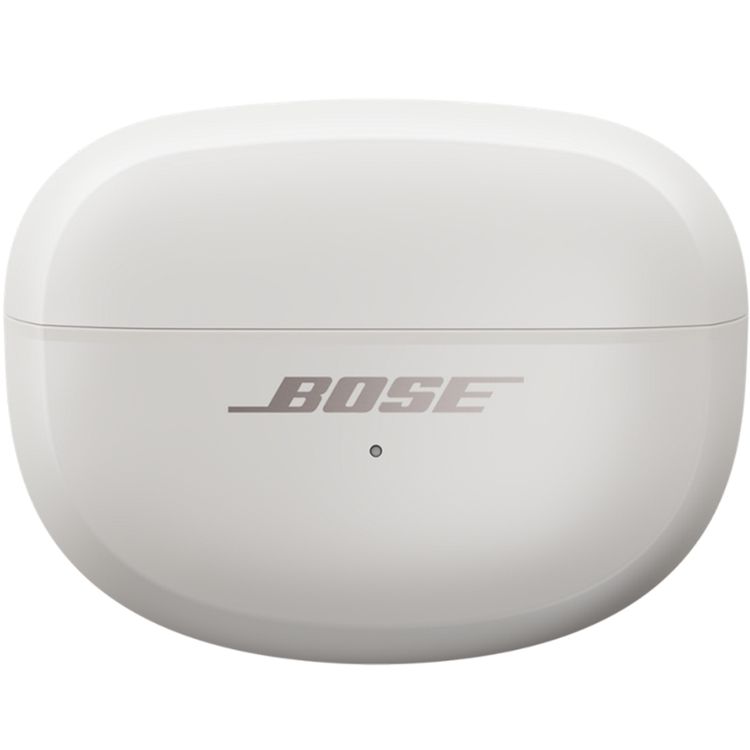 Bose Ultra Open Ear True Wireless Earbuds, Up to 48 Hours of Battery Life, Immersive Audio, Open-Air Design, Surprisingly Private, Snapdragon Sound, Long-Lasting Comfort - White Smoke