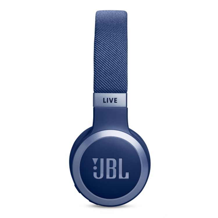 JBL Live 670NC Wireless Over-Ear Headphones With True Adaptive Noise Cancelling, Hands Free Call, Detachable Cable, Built-in Microphone, Ambient Aware - Blue