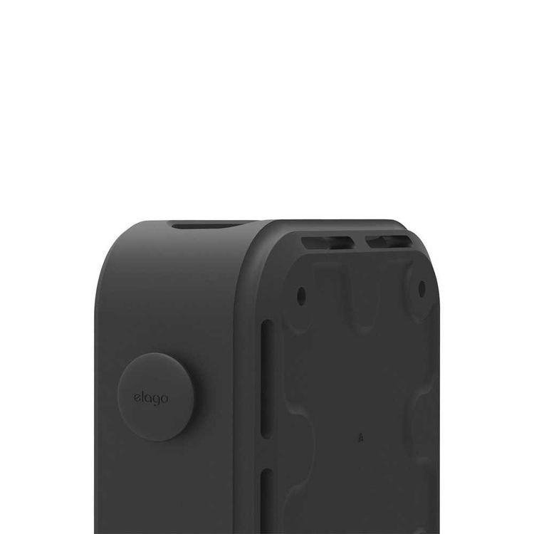 Elago Multi Mount Compatible for Apple TV,3D Design Techniques to Fit Perfectly, Premium Silicone, Protection from Scratches & Damage, With Secured & Safe Powerful Magnets - Black