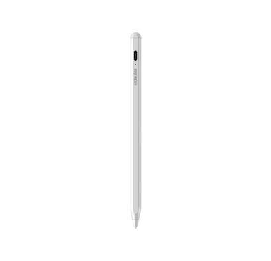 Green Lion 2-in-1 Pencil with iPad & Universal Compatibility, Up to 10 Hours Working Time, Auto-Sleep Mode, Dual-Mode Operation, 1.5mm Nib Diameter - White