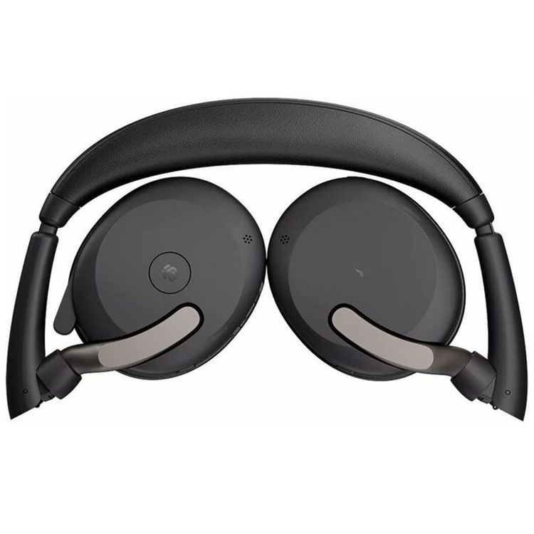 Jabra Evolve2 65 Flex Headset with Foldable and Futuristic Flat Design, Crystal Clear Conversations, Noise Cancellation, All day Comfort - Black