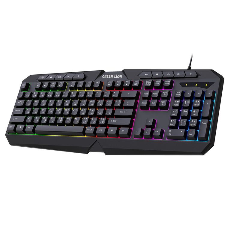 كيبورد وماوس الألعاب Green Lion GK-400 RGB
