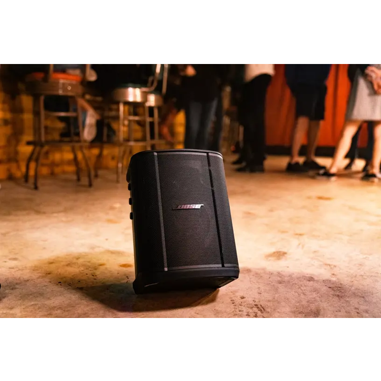 Bose S1 Pro+ Portable Bluetooth Speaker System, Portable with Carrying Handle, Up to 11 Hours Battery Life, 4 Installation Options, Powerful Top Sound - Black