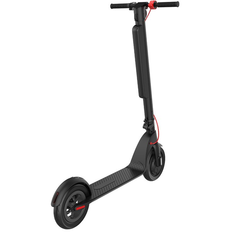 Porodo Lifestyle Urban Scooter Pro Electric Mobility، أقصى حمولة 100 كجم، أقصى سرعة 32 كم/ساعة، أقصى مسافة 35 كم، عجلات متينة 10 بوصة، سعة بطارية 10 أمبير - أسود