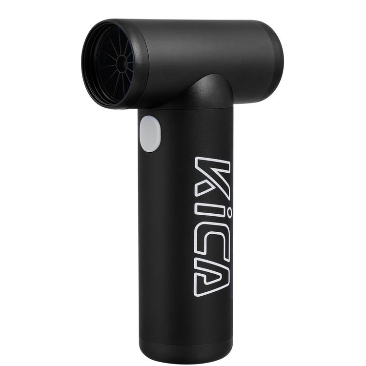 Kica Portable Fan with 86000RPM Rotating Speed, Lightweight, Easy-to-Use, Compact Design, Easy Manual & Power Mode Switch, 3.5 Hours Extended Battery Life - Black