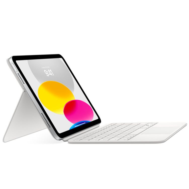 Apple Magic Keyboard folio for ipad 10th Generation Arabic - White