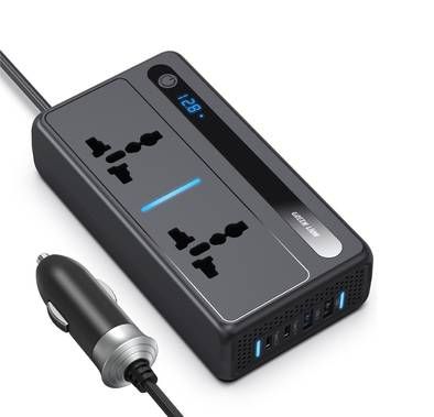 Green Lion GC-250 Car Inverter with 200W Power, Built-in ...