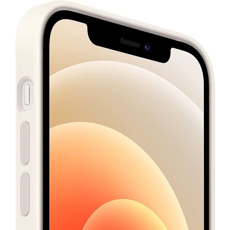 Apple iPhone 12 Mini Silicone Case with MagSafe - White