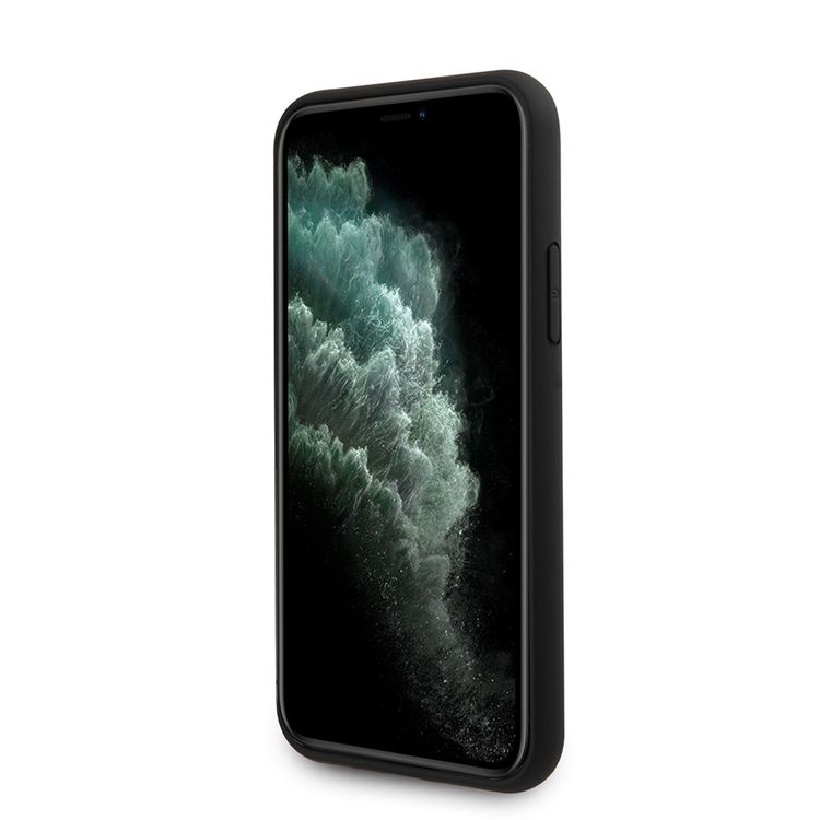 CG MOBILE U.S.Polo Assn. Silicone Effect Case Vertical Logo Compatible for iPhone 11 Pro ( 5.8" ) Shock Resistant, Scratches Resistant, Easy Access to All Ports