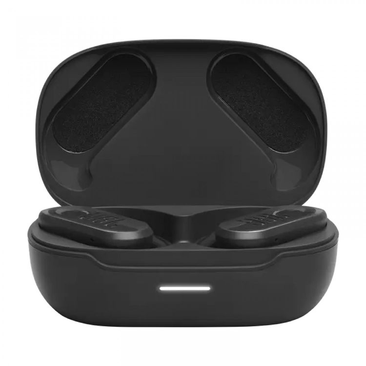 JBL Endurance Peak 3 TWS In-Ear Headphones, 5.5 Hours Talking Time, 50 Hours Play Time, Ambient Aware & Talk Thru, JBL Pure Bass Sound, Hands Free Calls, Touch Control, Water Proof - Black